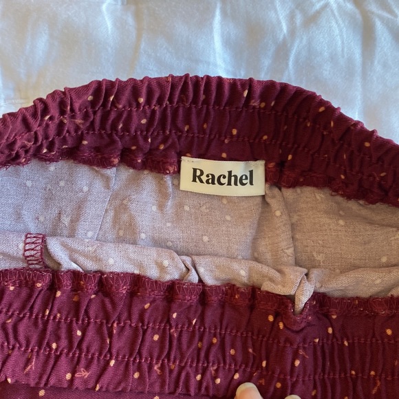 Burgundy Eva mini skirt - Picture 3 of 3